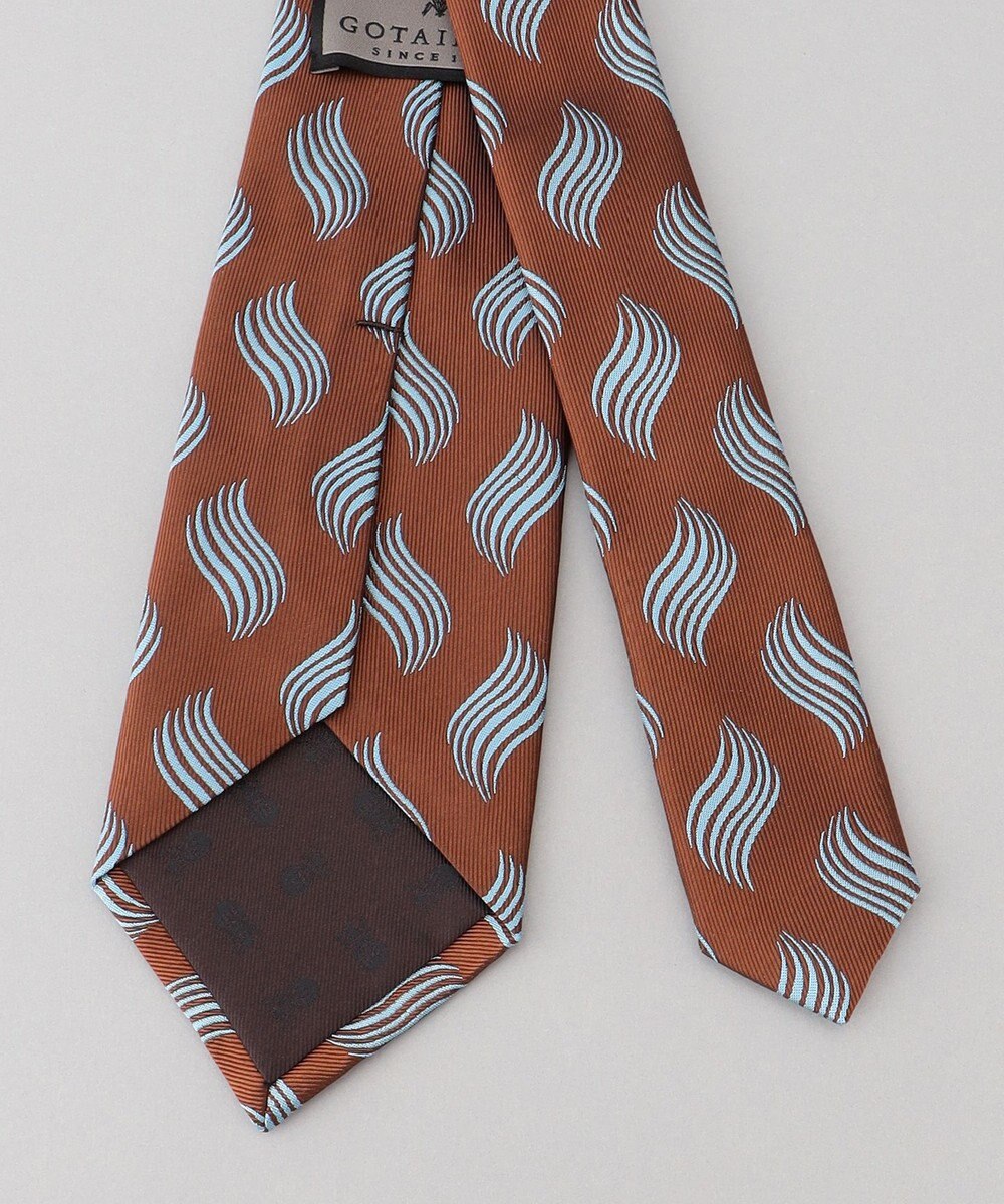 GOTAIRIKU 【日本製】ネクタイ_ウェーブ柄 