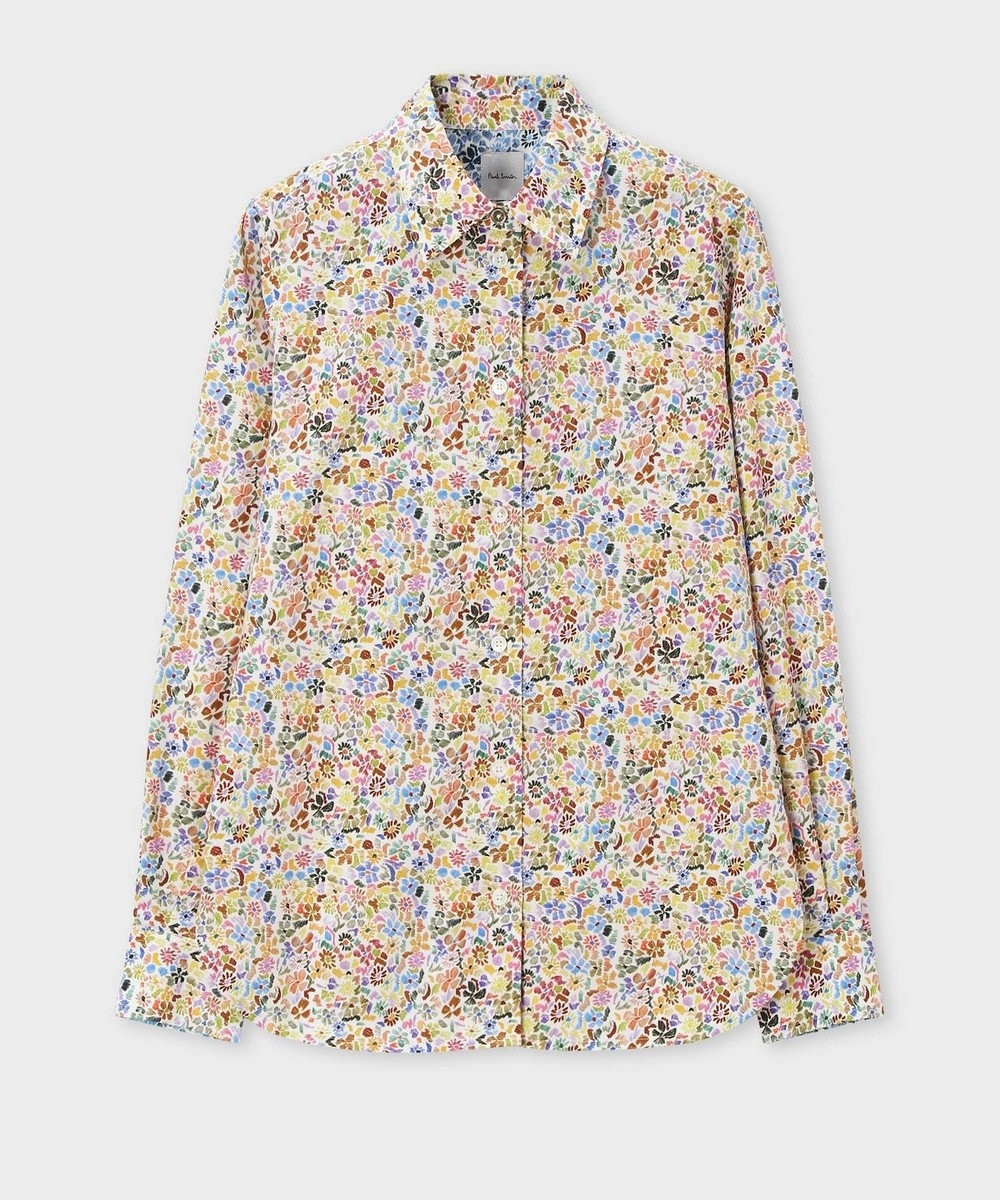 Paul Smith Pencil Floral シャツ オフホワイト