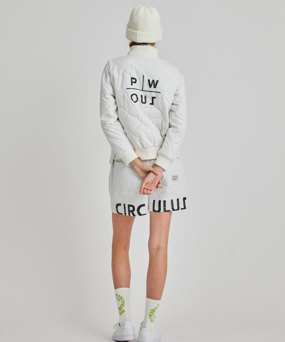 PW CIRCULUS 【WOMEN】ひょうたんキルティング中綿ショートパンツ 