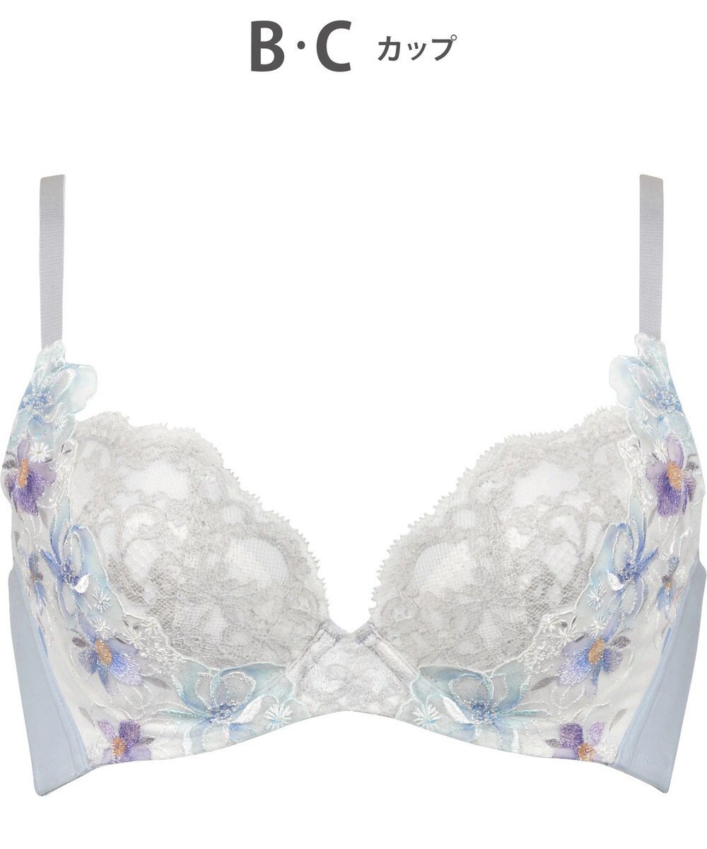 WACOAL 【ハグするブラ】 ブラジャー 体温を感知してカラダになじむ 谷間メイク 脇・背中すっきり レディース BRB498 /ワコール 