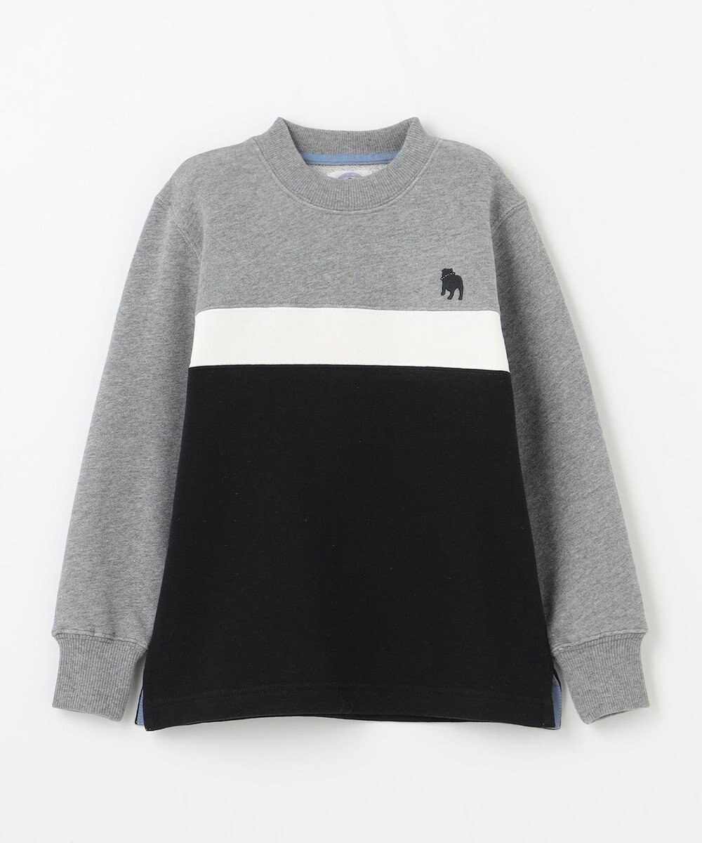 J.PRESS KIDS 【100-130cm】ブル刺繍 ブロッキングトレーナー 