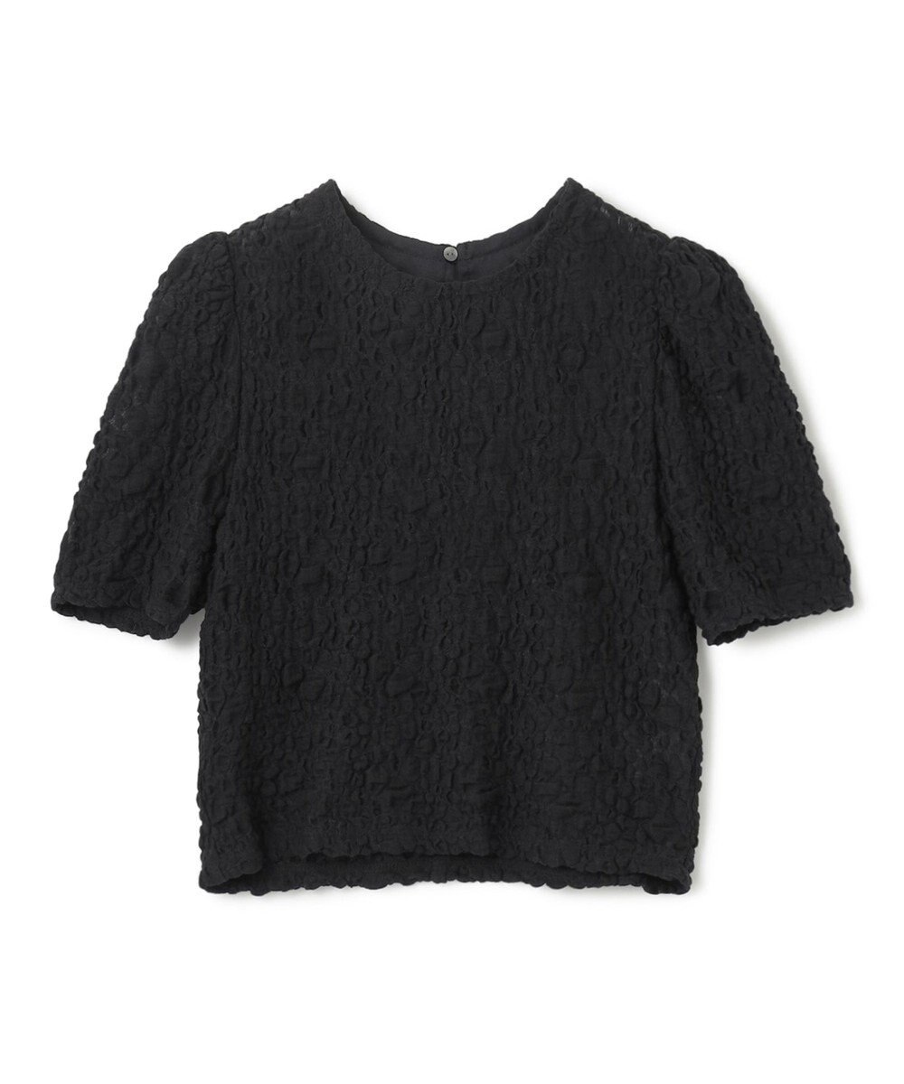 uncrave 【洗濯機洗い可】ストレッチレース トップス （uncrave WHITE） 