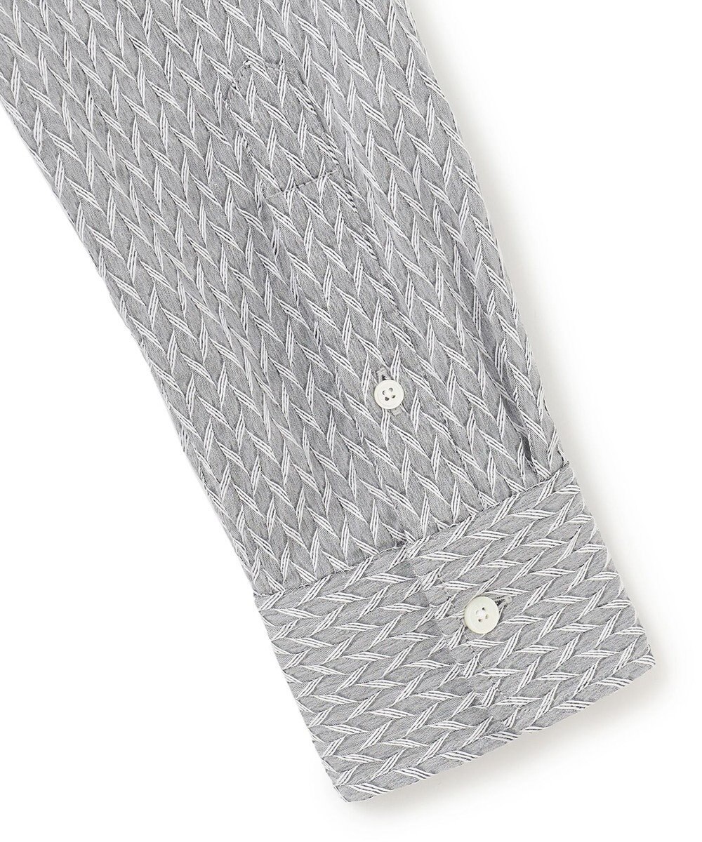 JOSEPH HOMME アロージャガードストレッチ　ウイングカラーシャツ 