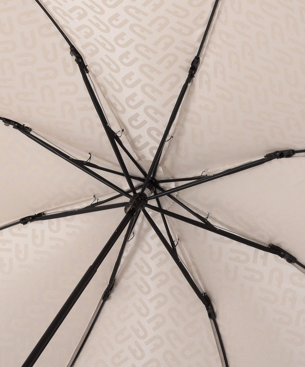 MOONBAT 【耐風】FURLA 折傘 アーチロゴ 