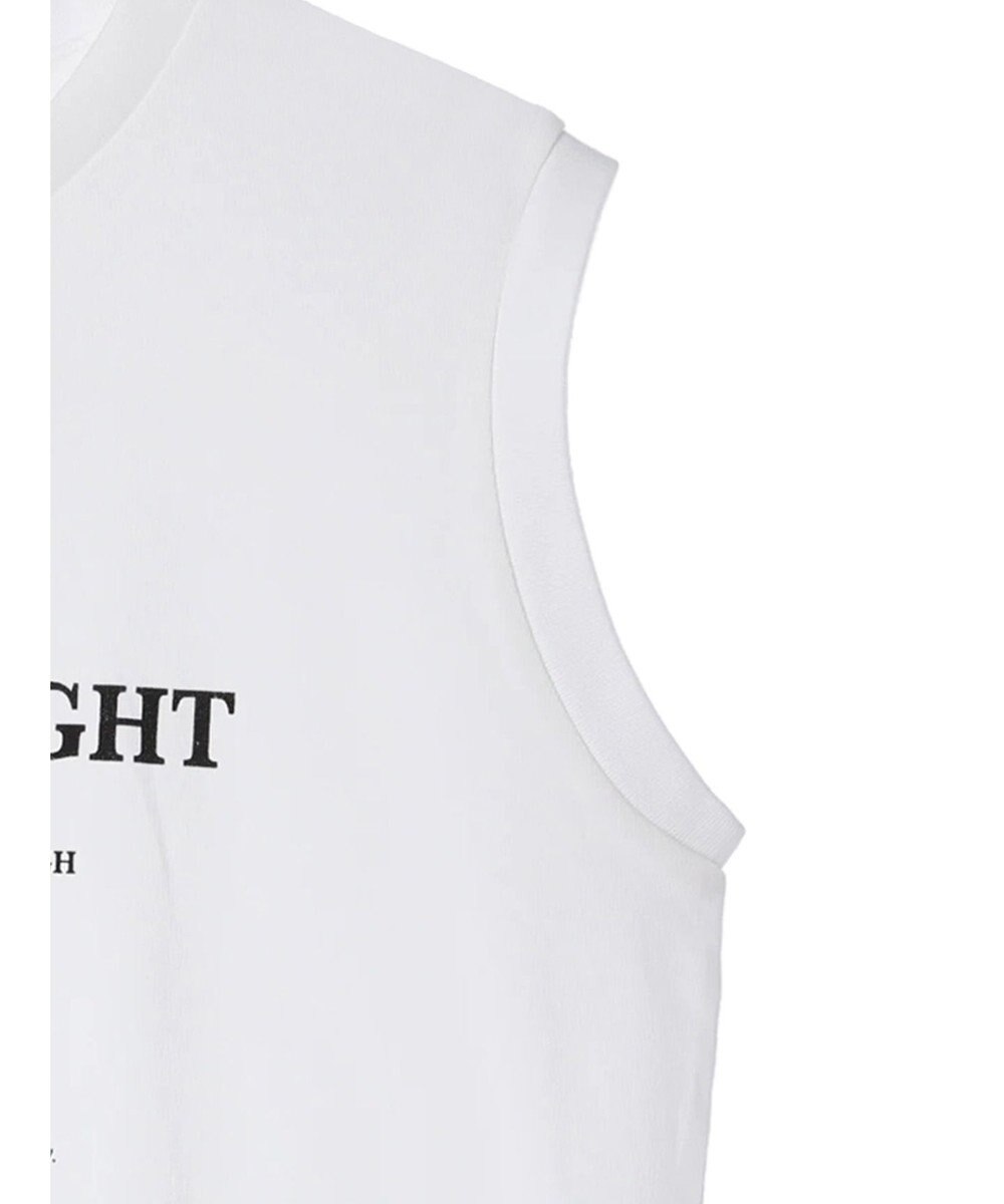 AMERICAN HOLIC 前後ロゴノースリーブカットプルオーバー 