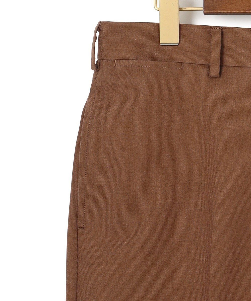 J.PRESS MEN 【J.PRESS ORIGINALS】Magic Cuba Wool Cotton Hopsack New Piped Stem Slacks 