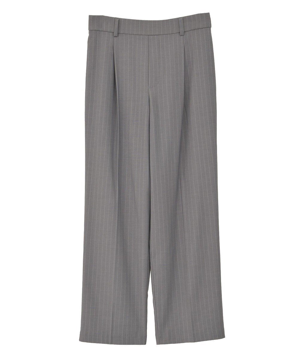 Green Parks あったか裏起毛きれいシルエットパンツ 