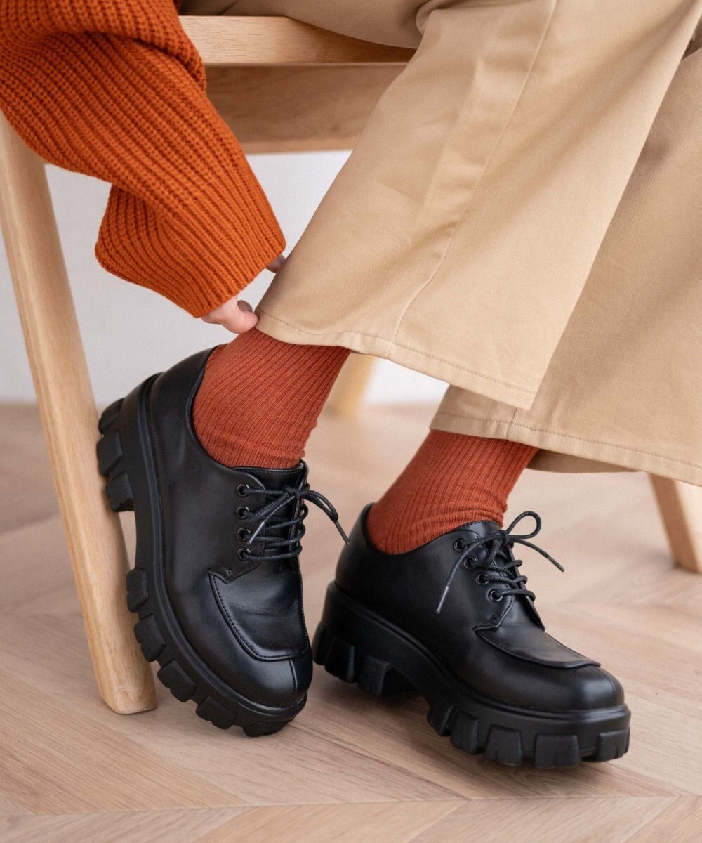 WEGO チャンキーソールシューズ 