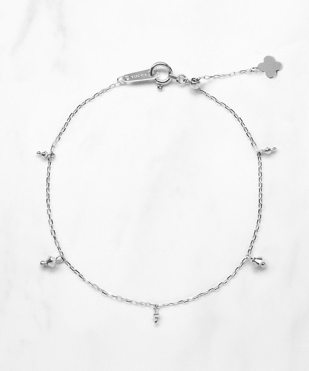 TOCCA 【WEB限定】SEEDS BRACELET K10ホワイトゴールド ブレスレット ホワイトゴールド