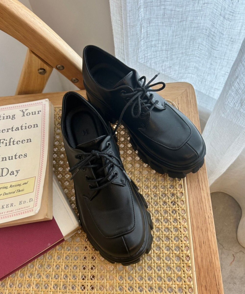 WEGO チャンキーソールシューズ 