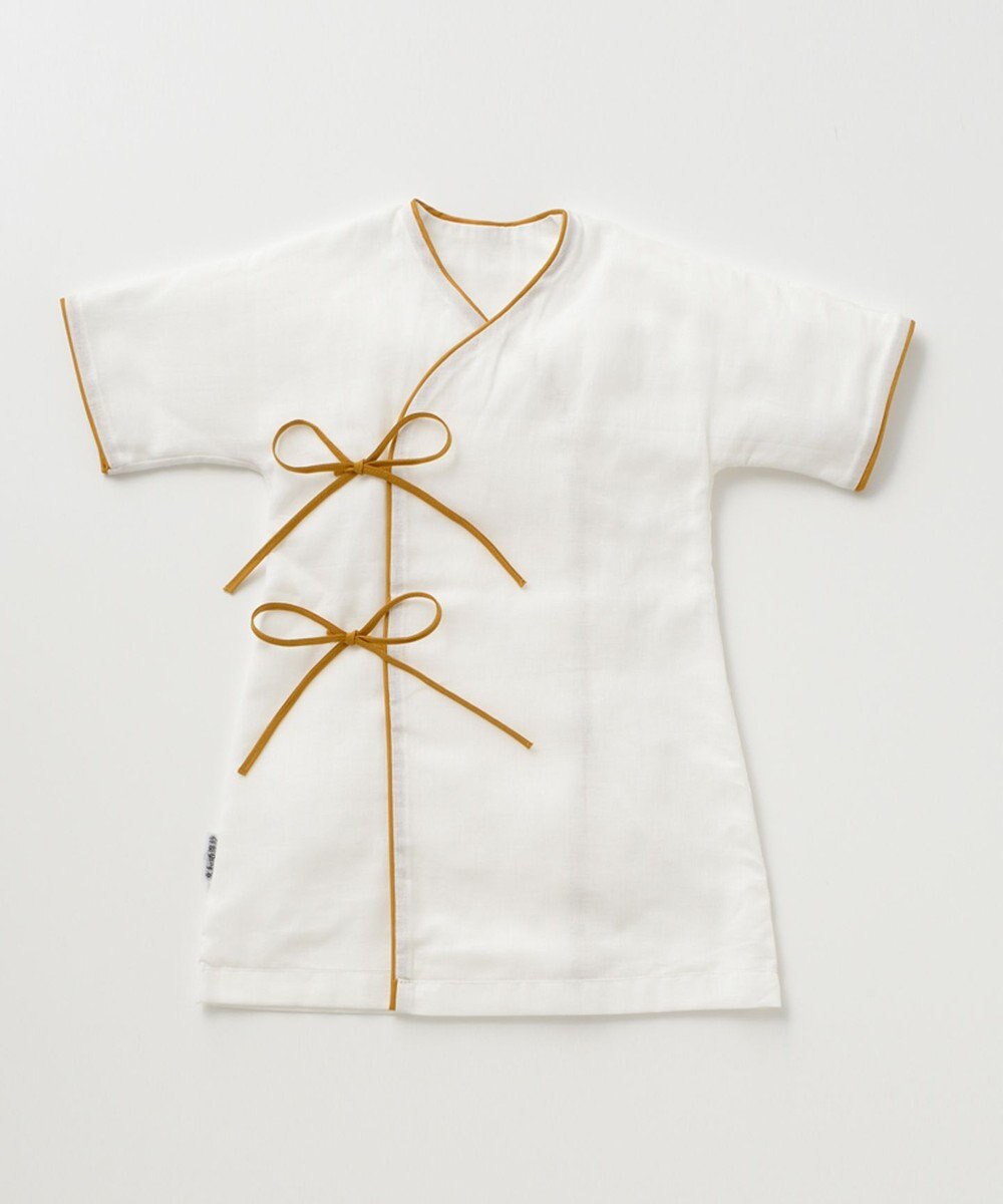 京和晒綿紗 【BABY】ベビーガーゼローブ　3重合わせ 