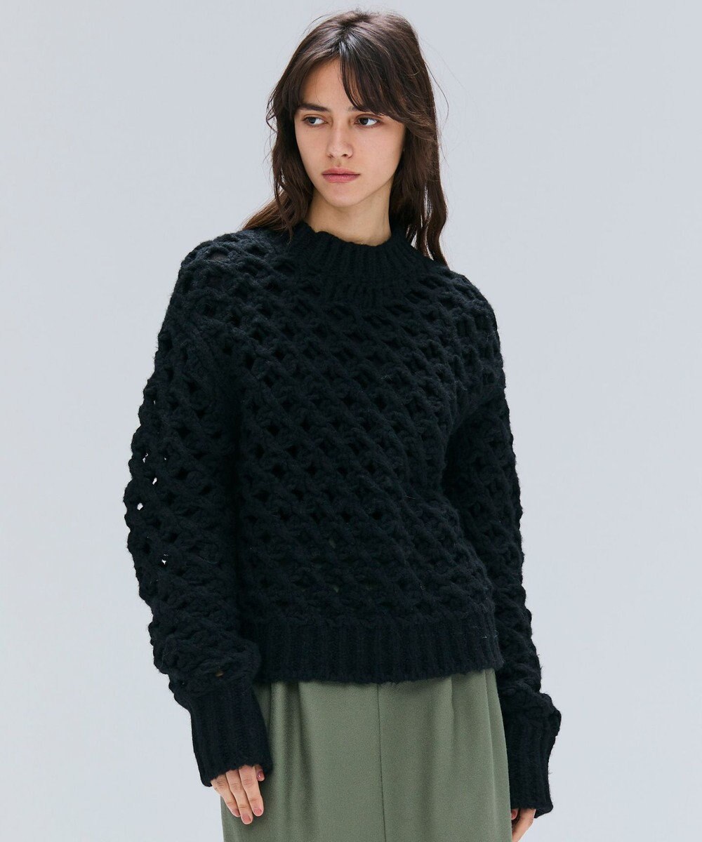 BEIGE， KOKOMO / ウールアルパカメッシュニット 