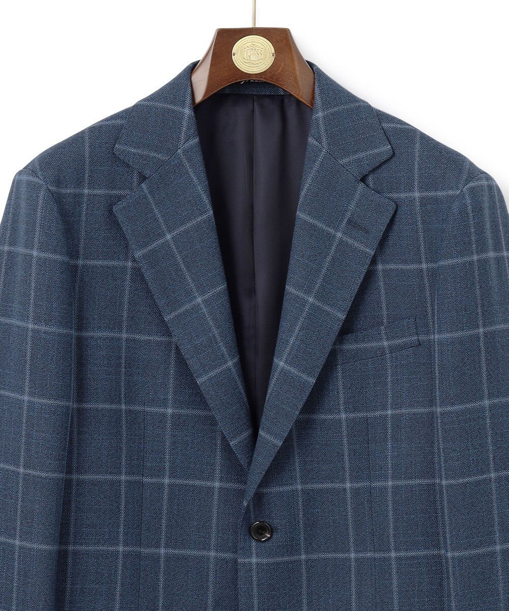 J.PRESS MEN 【KING SIZE】【NEWSTAGE】シルキーリファインドチェック ジャケット/総裏 