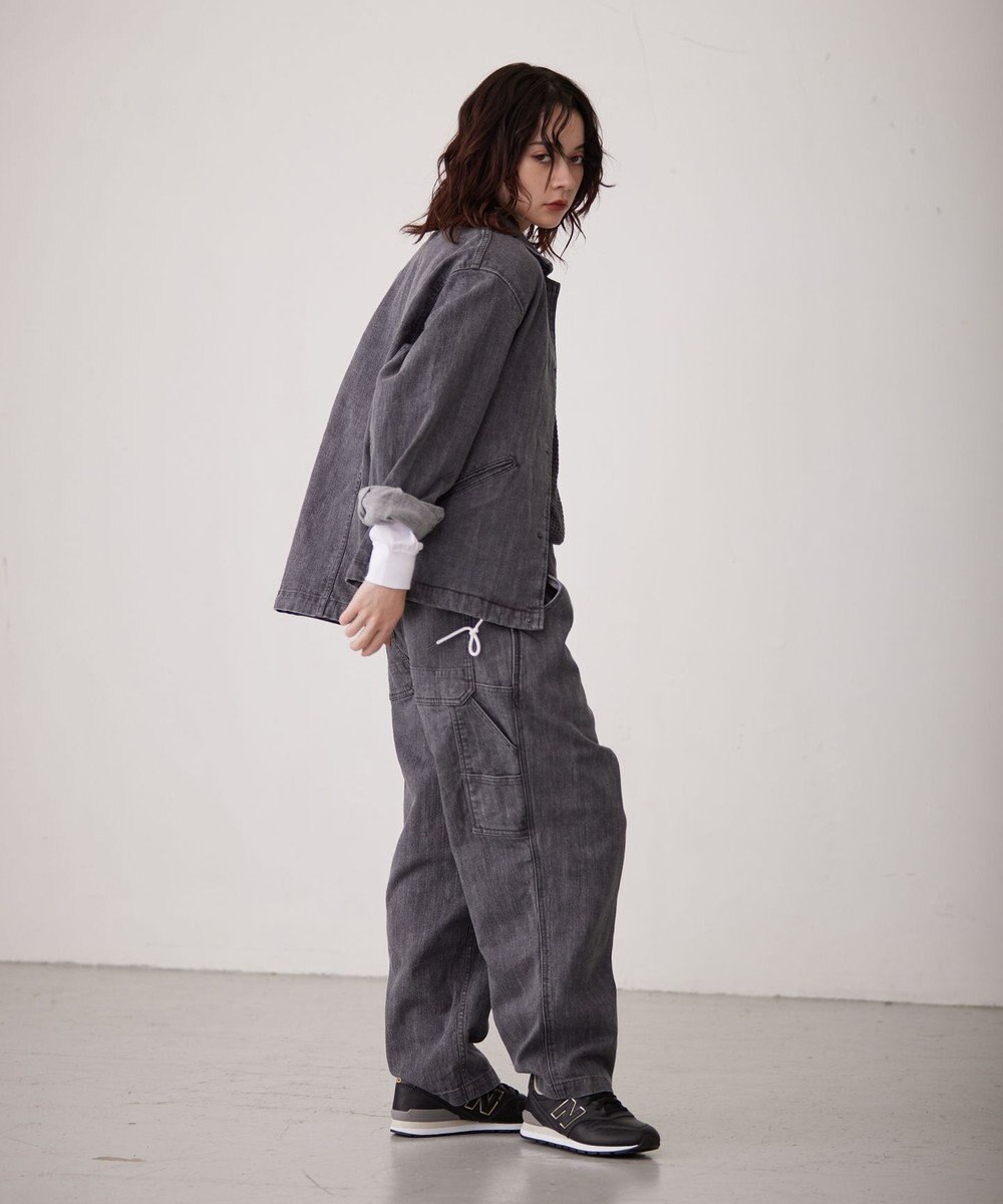 J.PRESS YORK STREET 【UNISEX】デニムコーチジャケット 