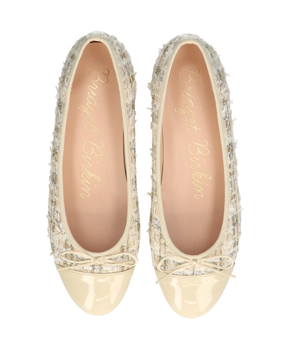 Bridget Birkin 【Bridget Birkin】ラメツイードバレエシューズ 