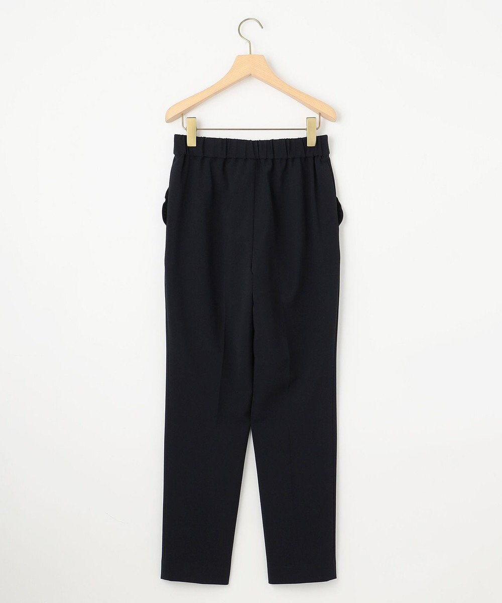 組曲 【KUMIKYOKU NAVY】コンフォータブルドレープフリル テーパードパンツ 