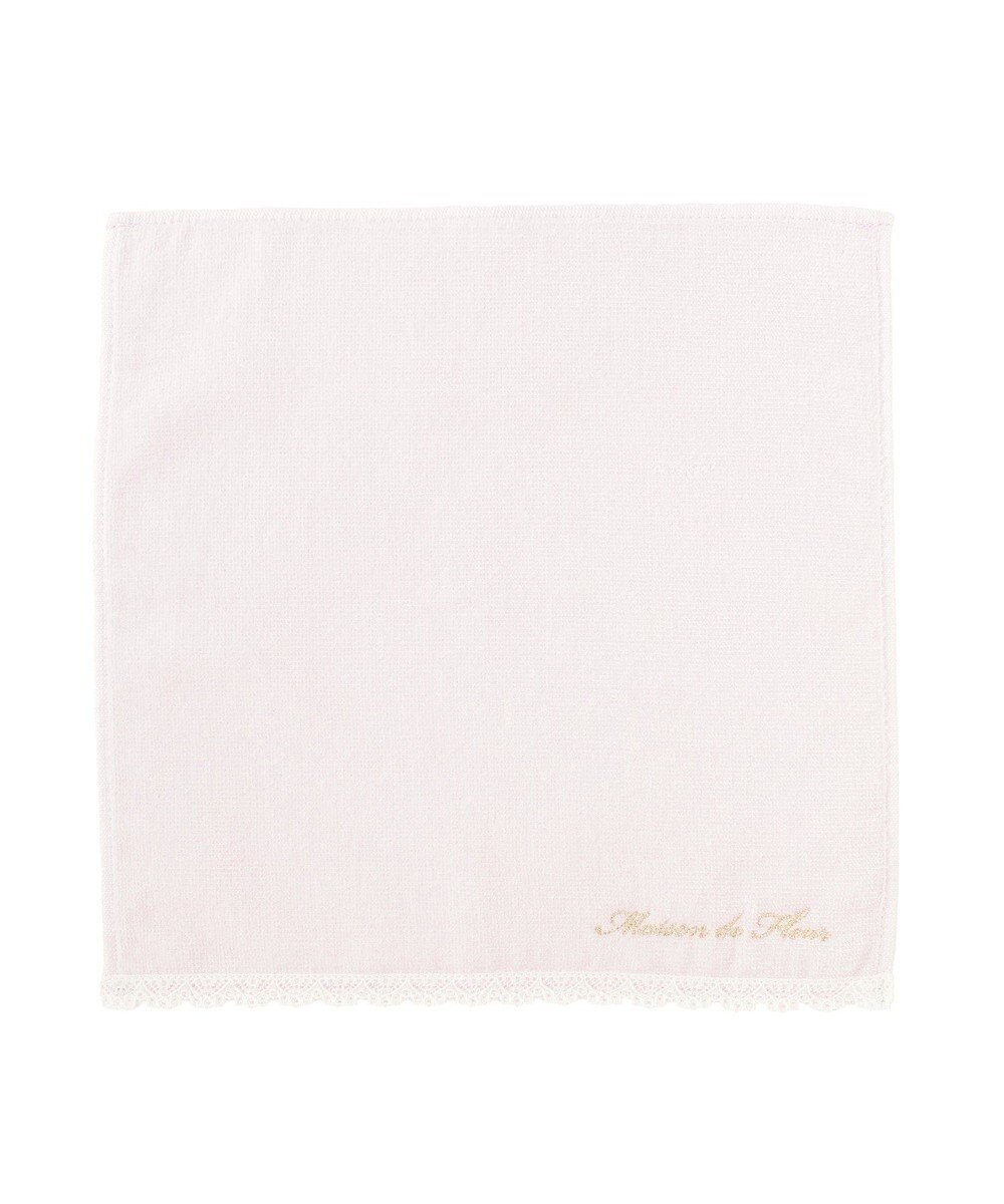 Maison de FLEUR アンダーレースタオルハンカチ 