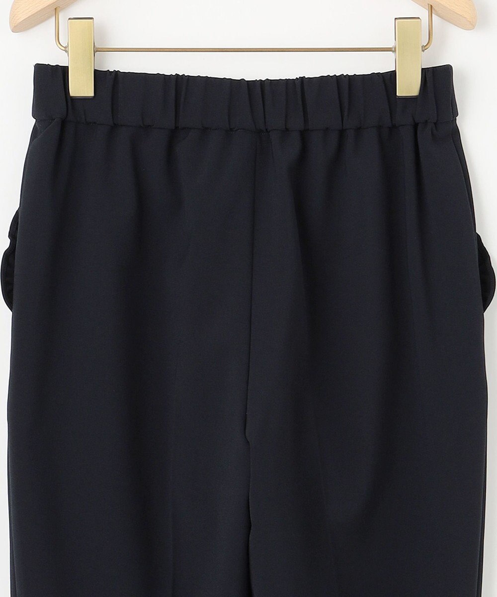 組曲 【KUMIKYOKU NAVY】コンフォータブルドレープフリル テーパードパンツ 