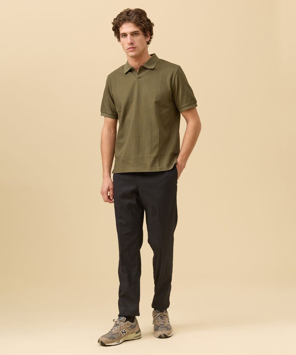 J.PRESS MEN ジャケットインの最適解【接触冷感 / 吸水速乾】【J.PRESS PREMIUM JERSEY】スキッパー ポロシャツ 