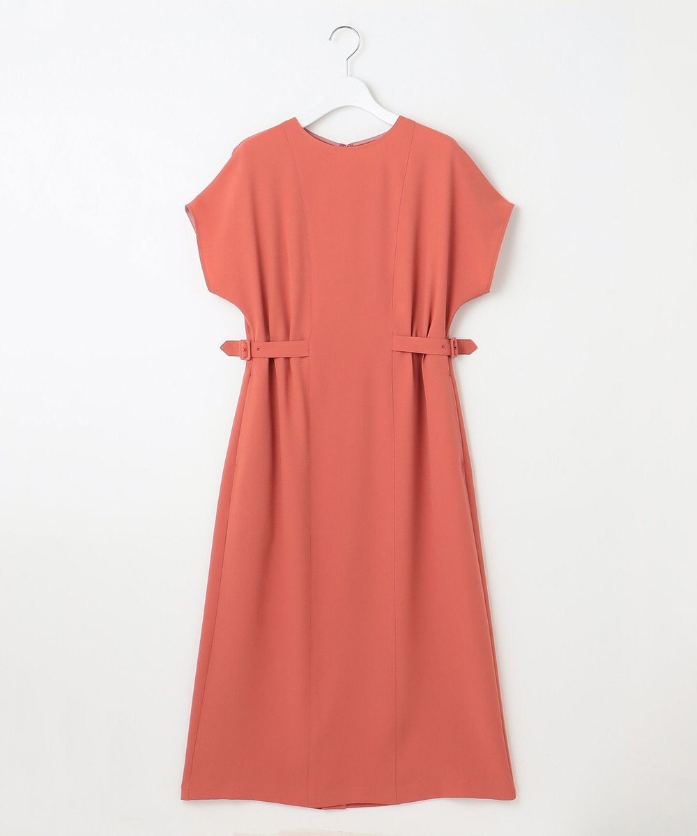 23区 L 【撥水加工/洗える】キューティクルストレッチツイル ワンピース 