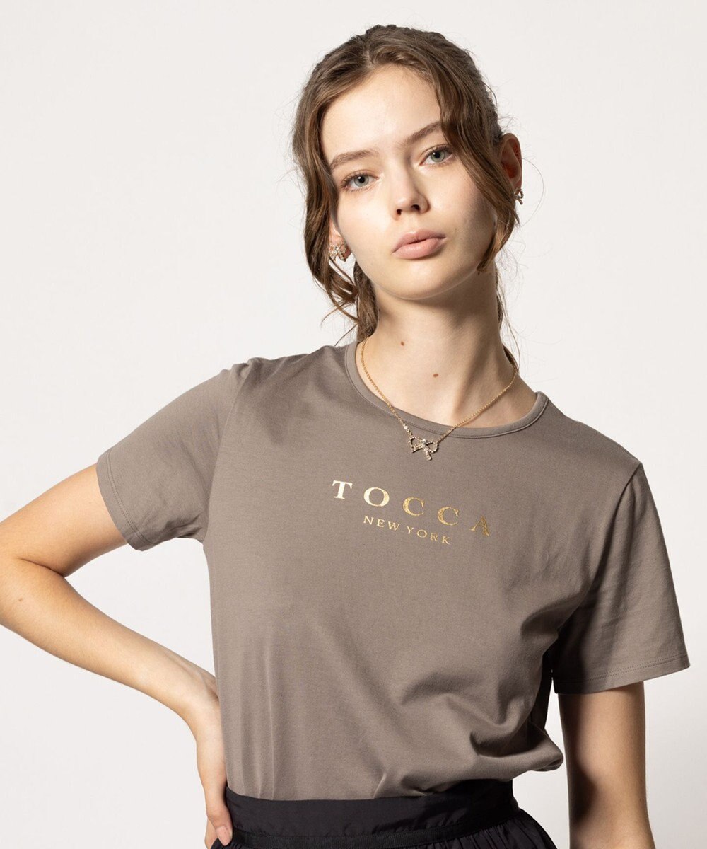 TOCCA 【洗える】TOCCA NEW YORK LOGO TEE Tシャツ 