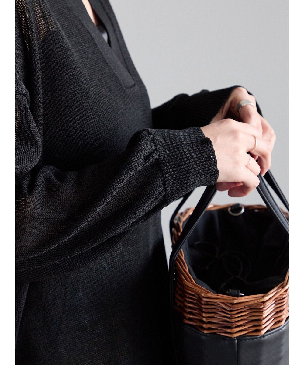 Te chichi メッシュスキッパーポロニット 