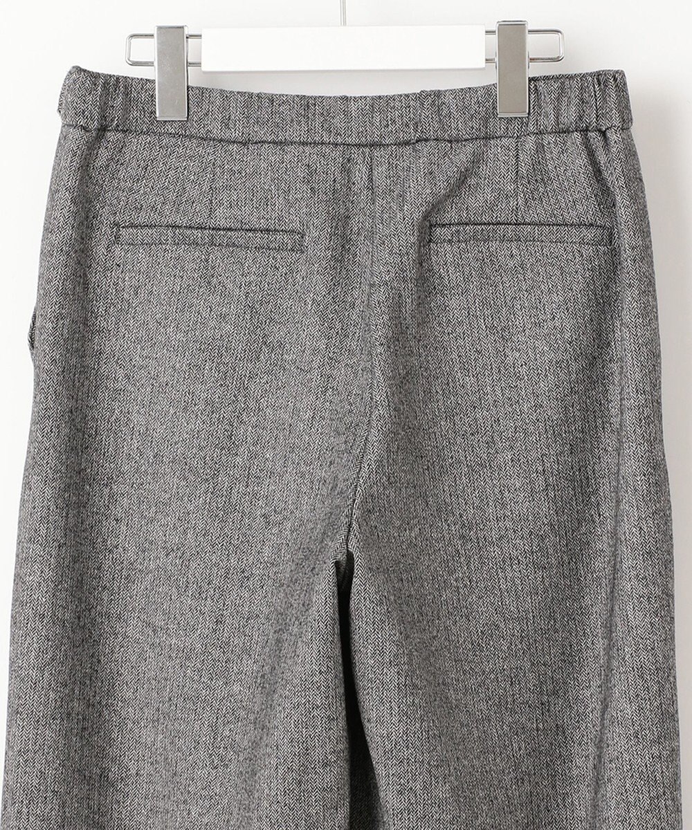 J.PRESS LADIES クラシカルツイード＆ヘリンボン セミワイド パンツ 