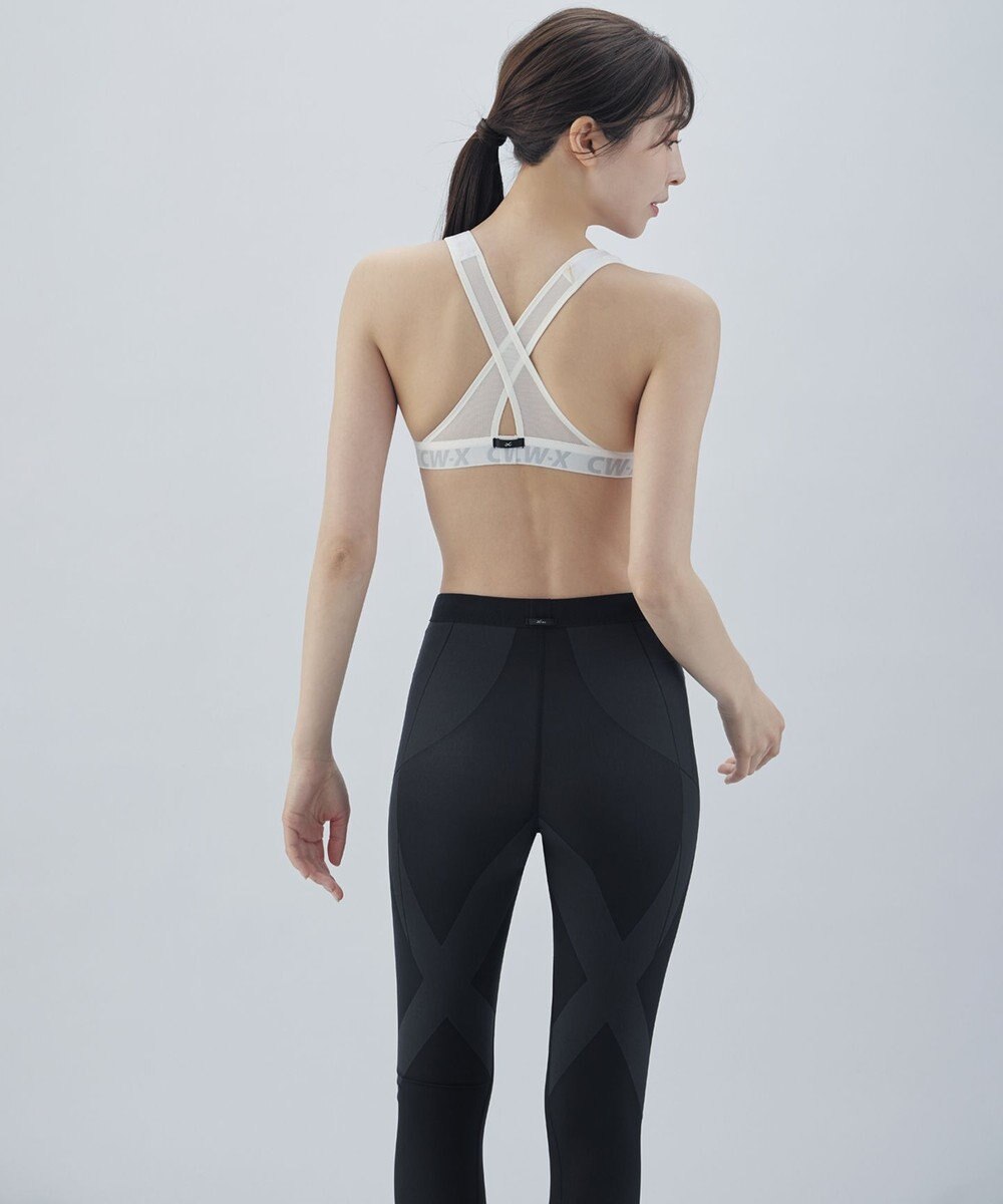 CW-X 【WOMEN】 スポーツブラ 5方向 吸汗速乾（前身頃） HTY128 /ワコール 