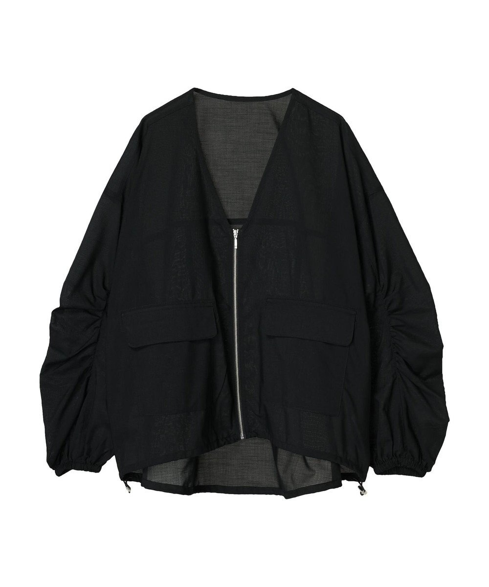 AMERICAN HOLIC イージーケア＋接触冷感　シアーブルゾン 