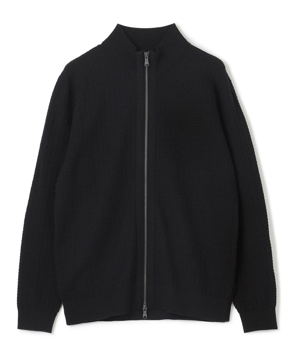 JOSEPH HOMME 【イージーケア】 ヴィスコースリンクス　ジップアップカーディガン 