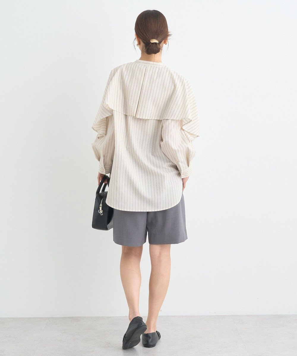 earth music&ecology タックハーフパンツ 