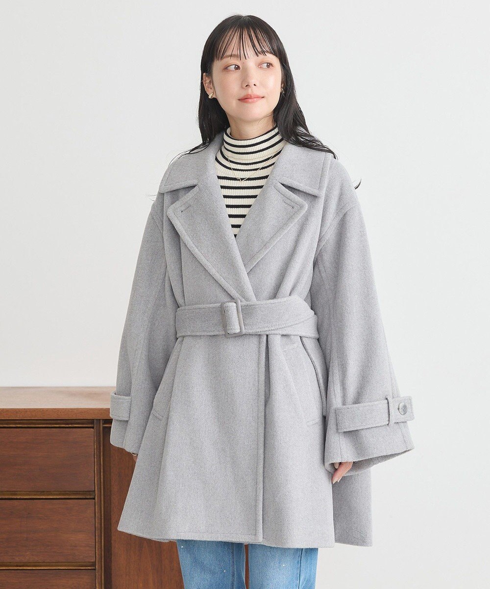 earth music&ecology ミドル丈コート 