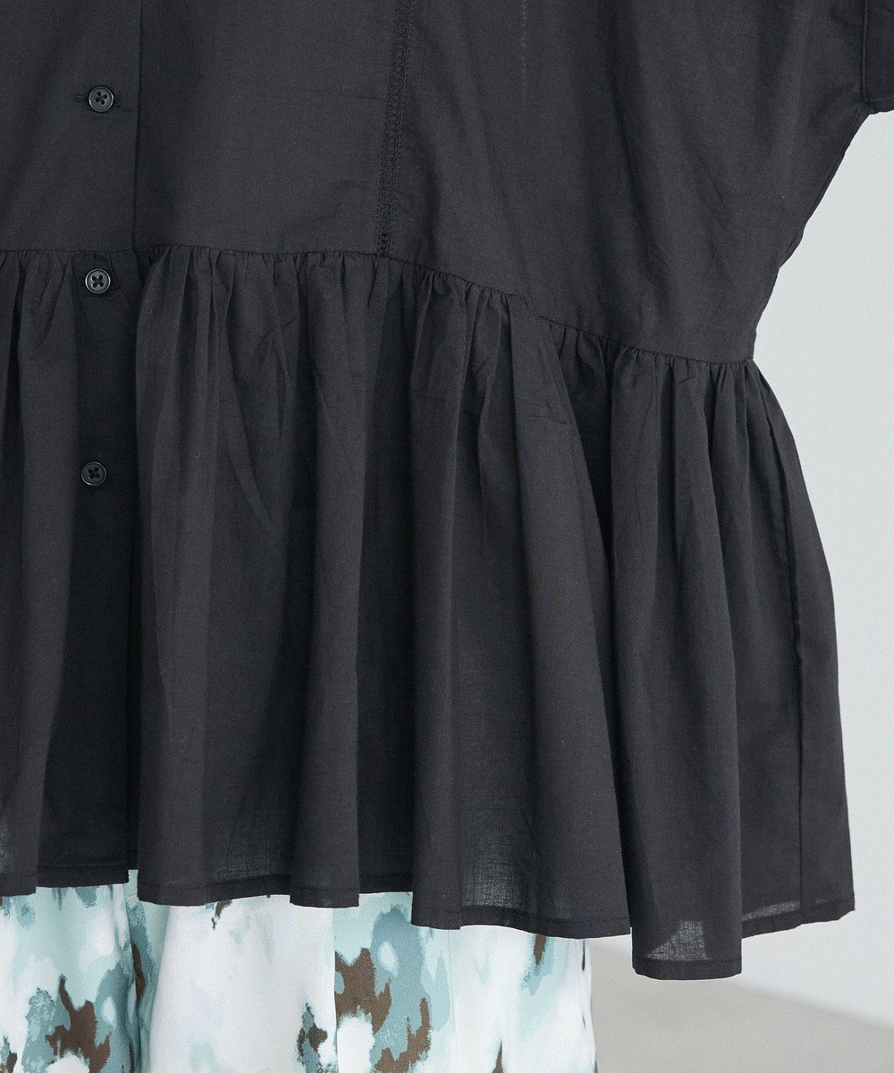 CRAFT STANDARD BOUTIQUE インド製 ペプラムブラウス 