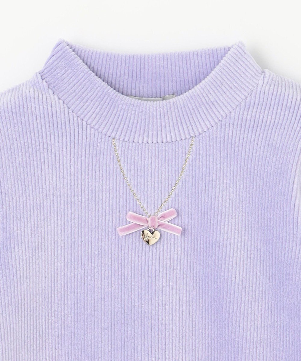 ANY KIDS ハイネック長袖カットソー 