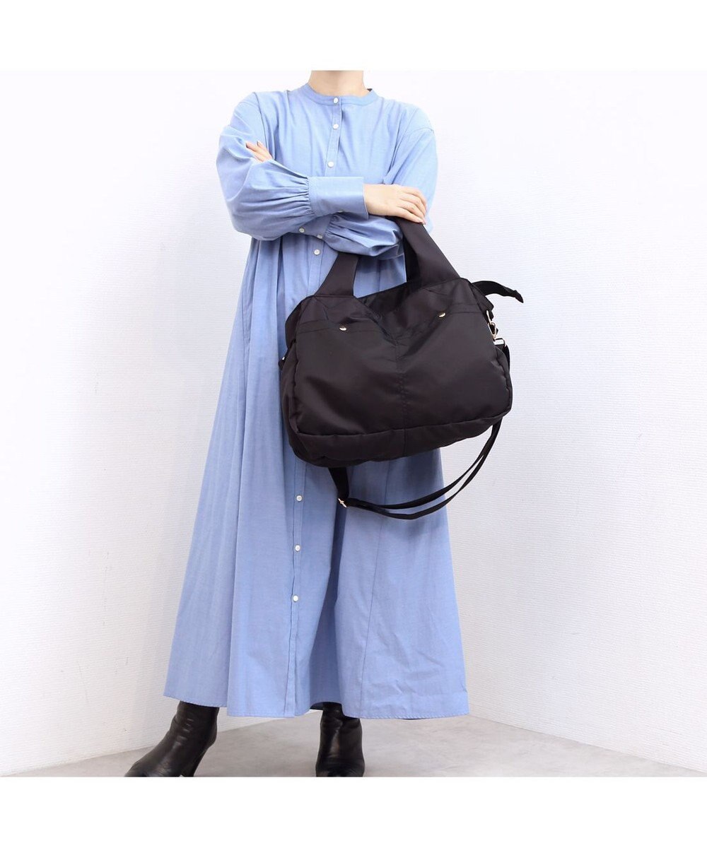 UNBILLION カシュカシュ cachecache / ナイロンタウン2wayボストンバッグ 