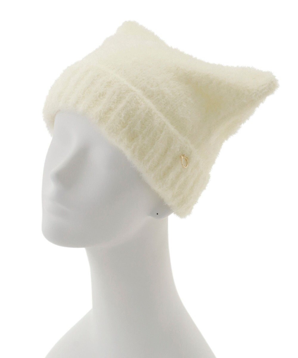 MOONBAT PAUL&JOE ACCESSOIRES(ポール&ジョー)ネコミミ シャギー ニット帽 