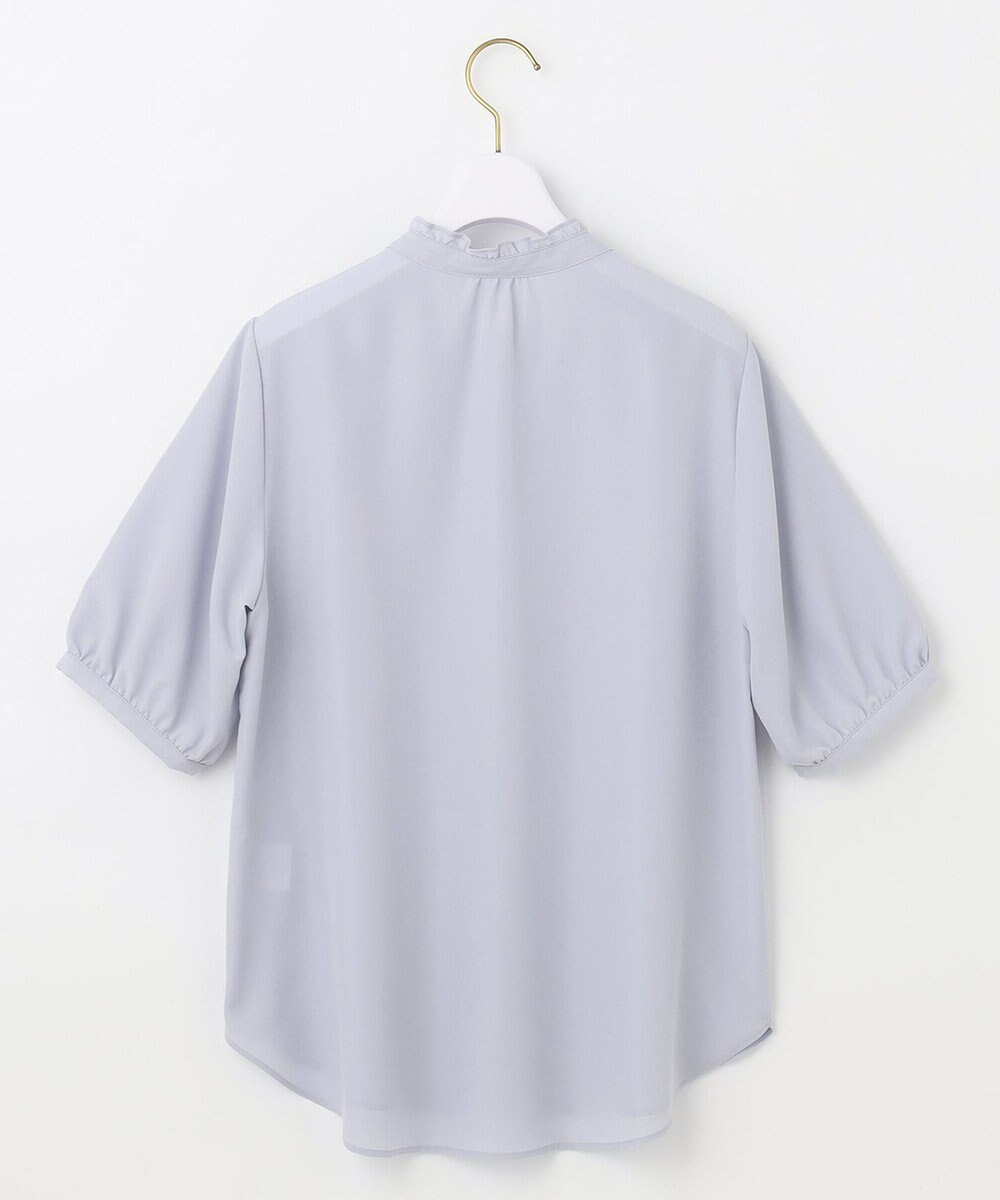 ANY SIS S 【洗える】フリルスタンドピンタック ブラウス 