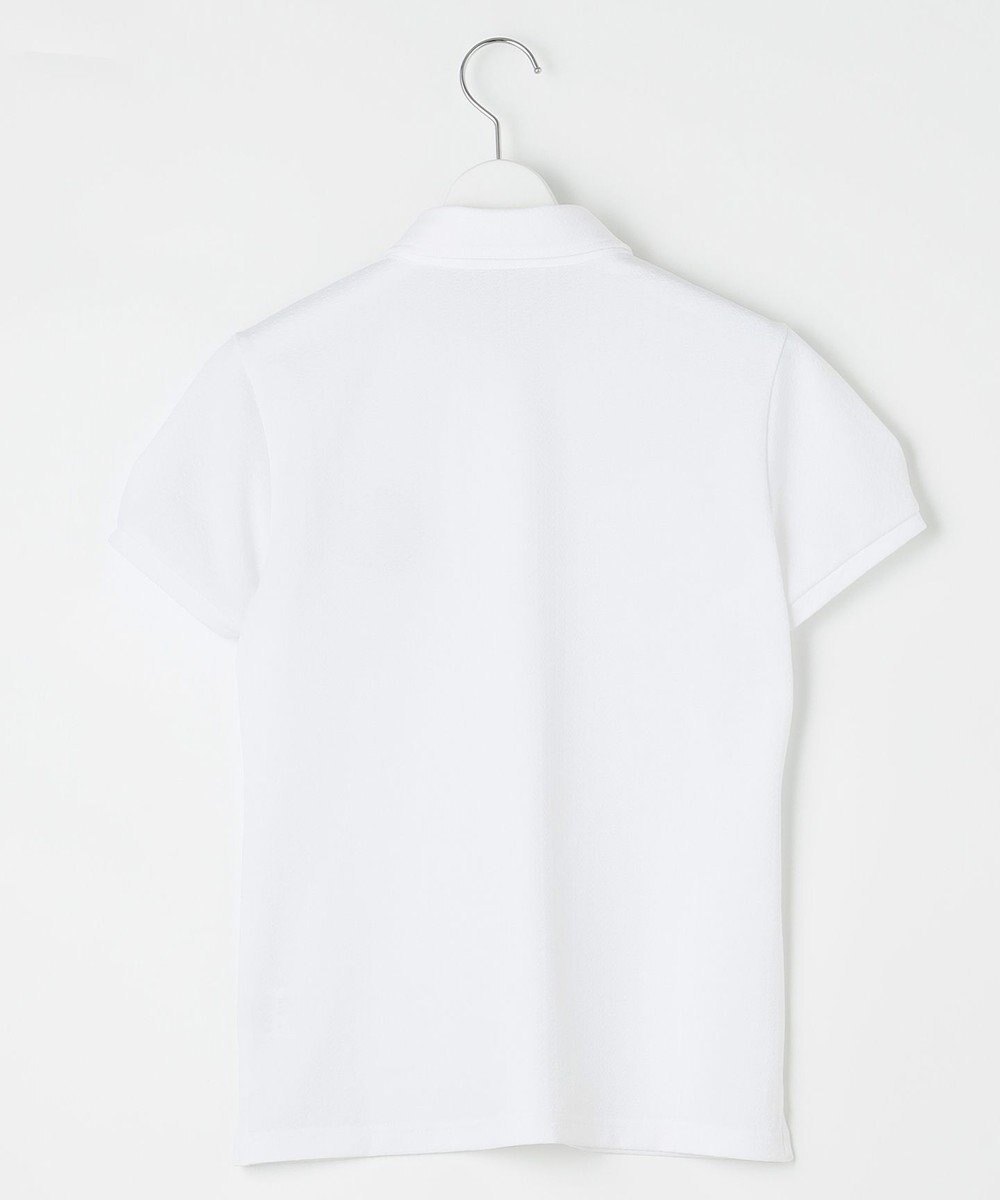 23区GOLF 【WOMEN】【UVケア】ストレッチタックジャガード 半袖シャツ 通気性に優れて涼やか！ 