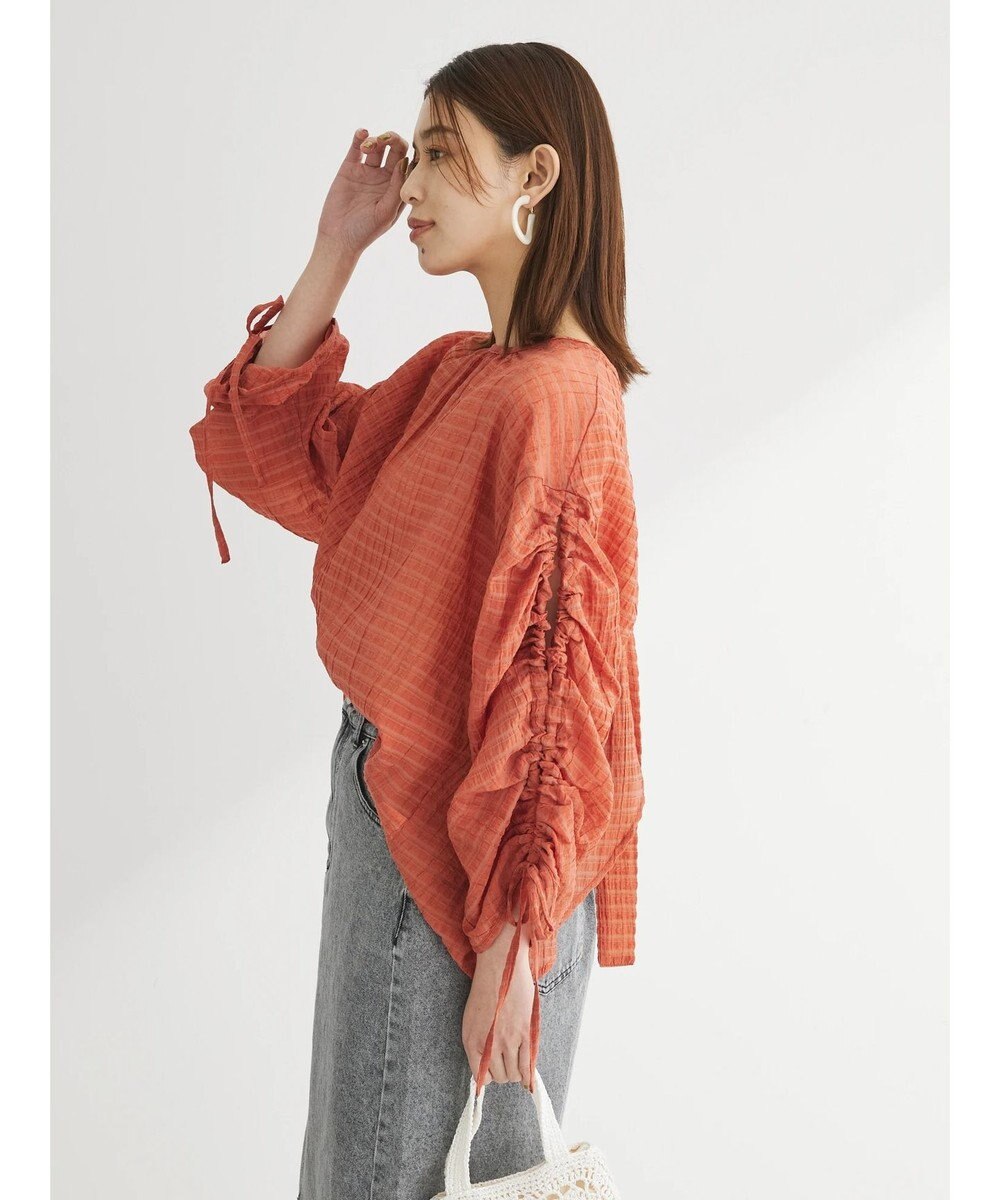 Green Parks ・ＥＬＥＮＣＡＲＥ　ＤＵＥ　バックリボンブラウス 