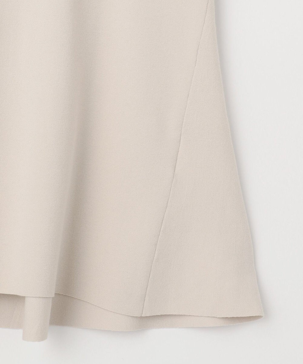 自由区 【洗える】レーヨンポリエステルスムース ペプラムニット 