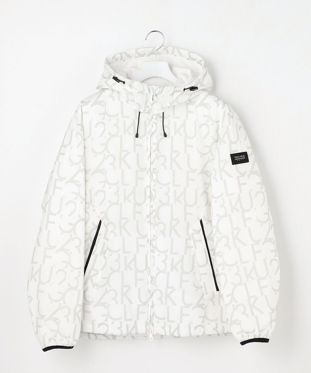 23区GOLF 【MEN】ロゴグラフィック中綿ブルゾン 