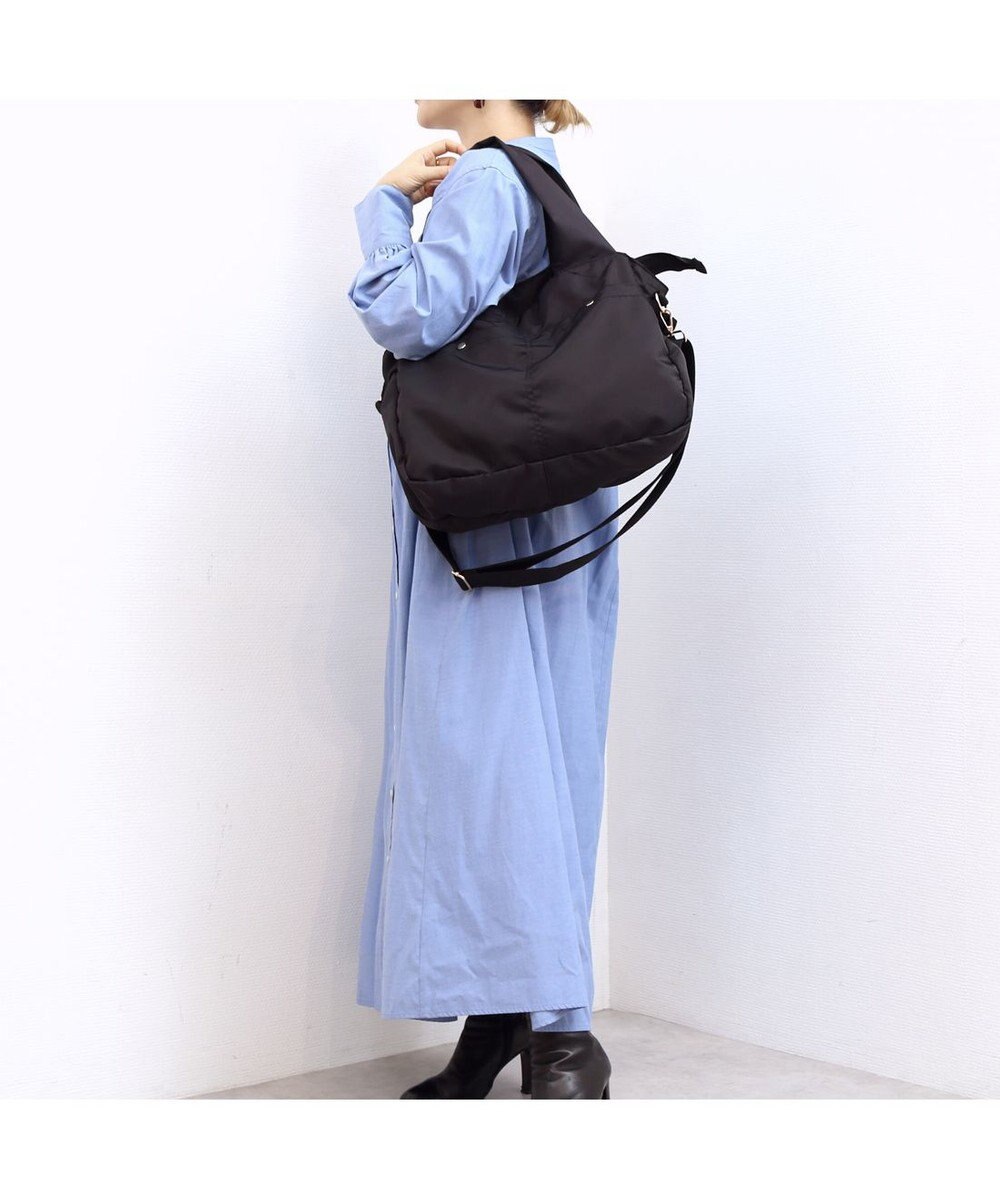 UNBILLION カシュカシュ cachecache / ナイロンタウン2wayボストンバッグ 