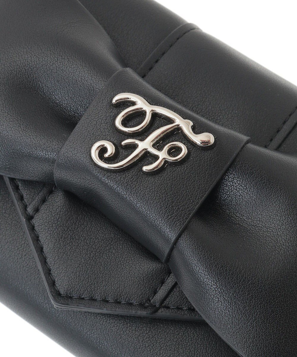 Maison de FLEUR ベルトリボンミニウォレット 