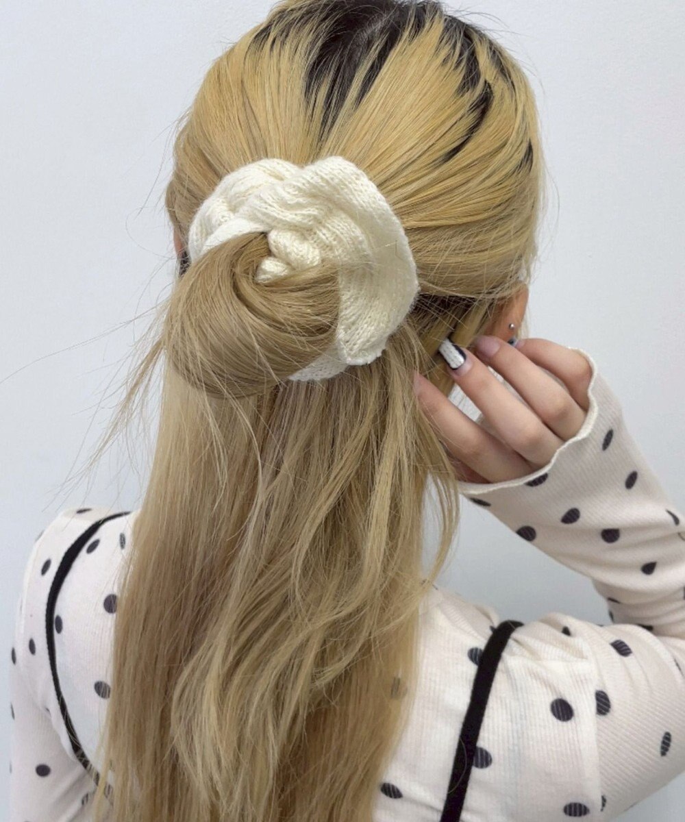 WEGO Lニットシュシュ 