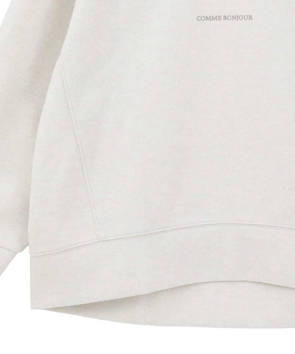 YECCA VECCA 起毛ロゴプルオーバー 