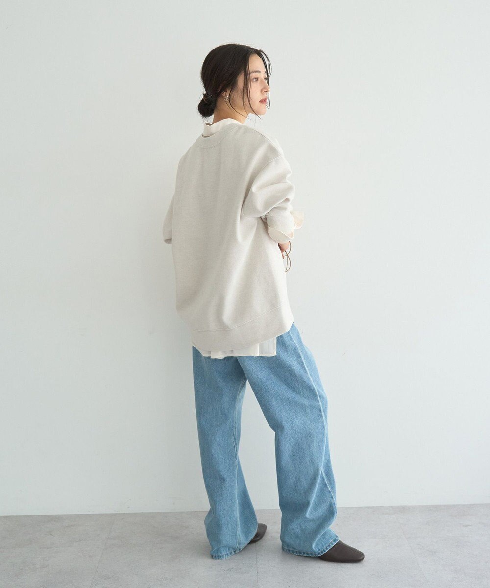 YECCA VECCA 起毛ロゴプルオーバー 