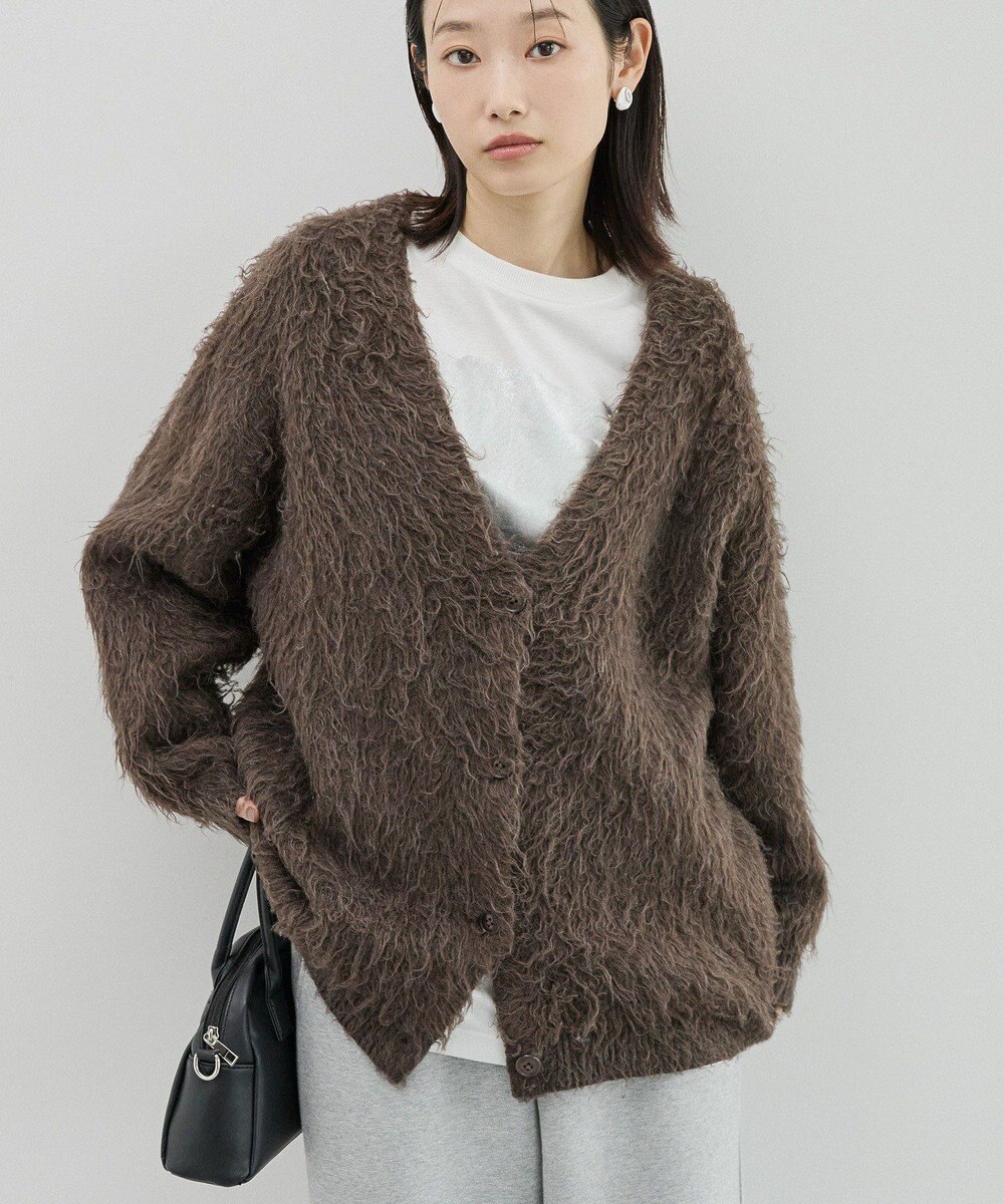 AMERICAN HOLIC カールシャギーカーディガン 