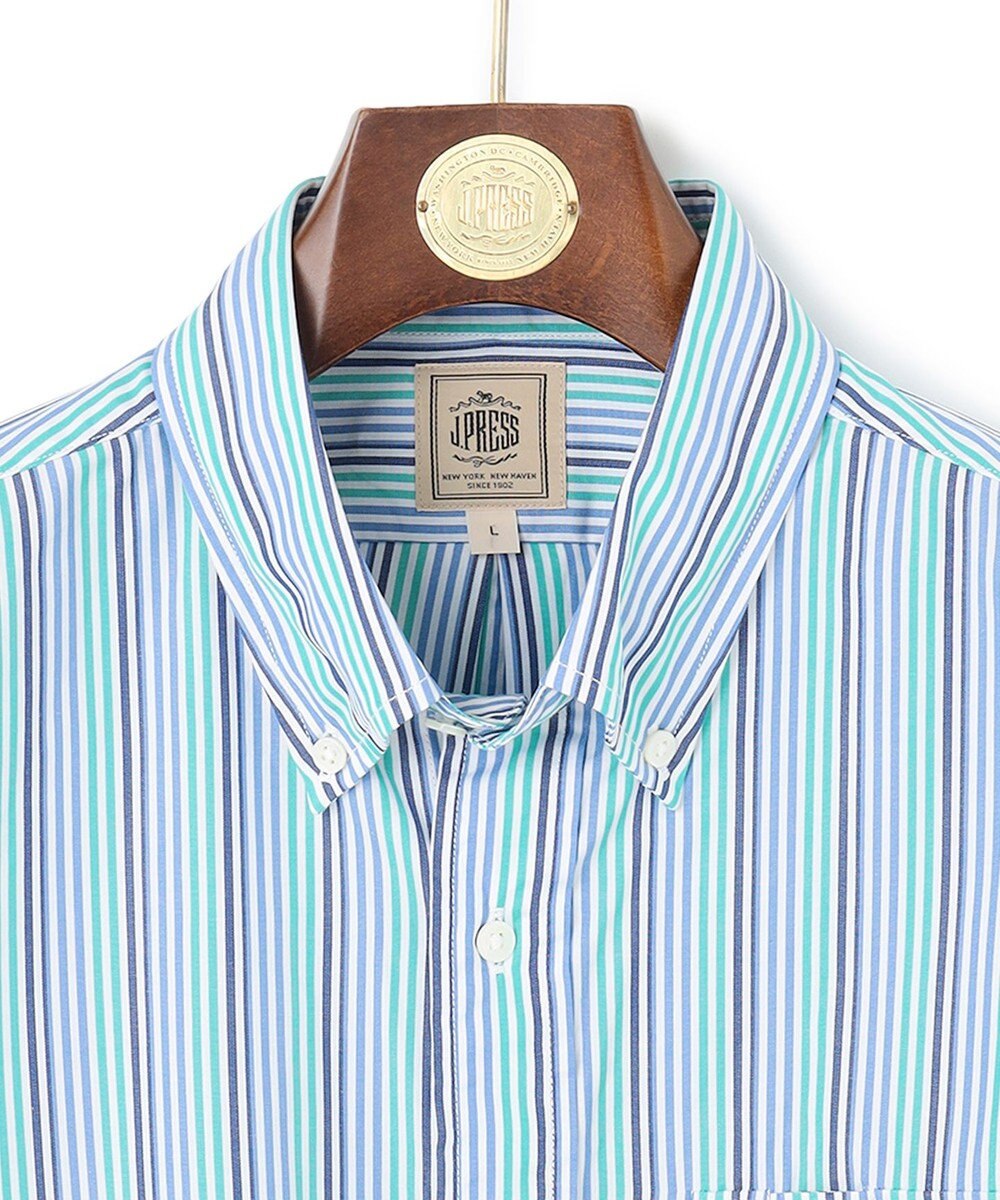 J.PRESS MEN SOMELOSコットンストライプ シャツ 