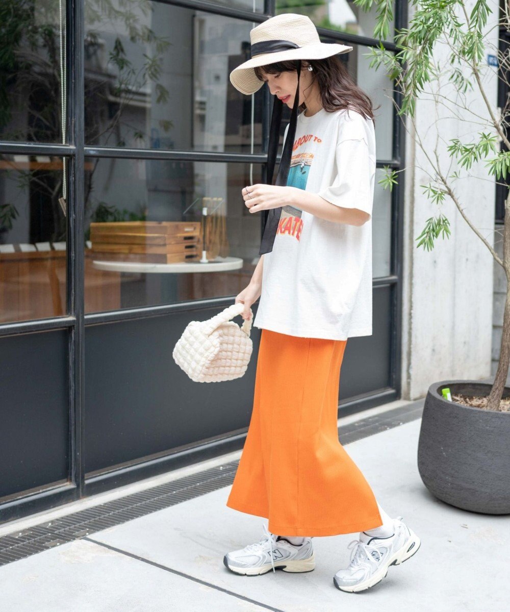 WEGO ピグメントBIGTシャツ 