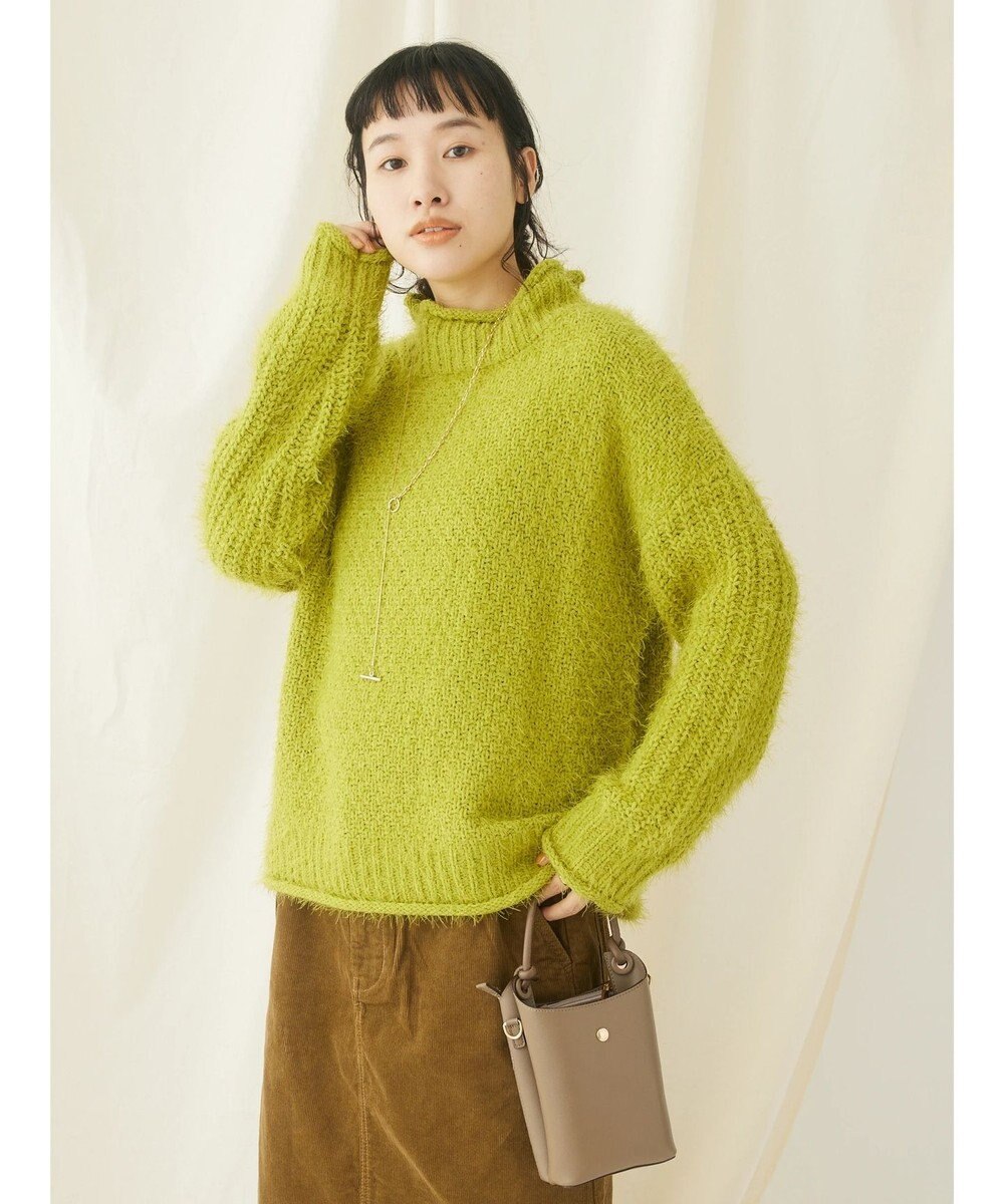 CRAFT STANDARD BOUTIQUE バスケットモールスタンドネックプルオーバー 